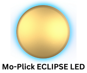 Eleganter elektrischer Insektenvernichter MO-PLICK ECLIPSE Wandmontage Edelstahl LED MO-EL 333