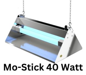 Mo-Stick Insektenvernichter 372 mit Klebefallen und mit 2 x 40W Lampen von Moel